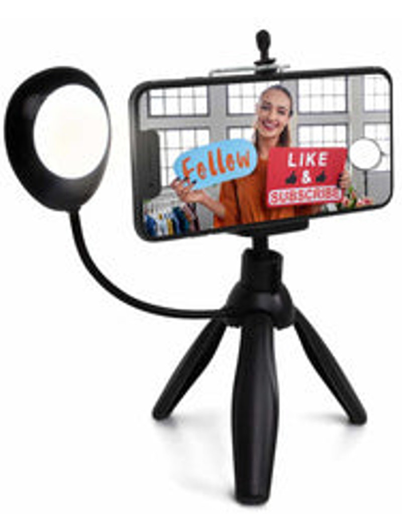 THE ORIGINAL #SELFIE STICK! - RETRAK CONTENT CREATOR STUDIO BLACK