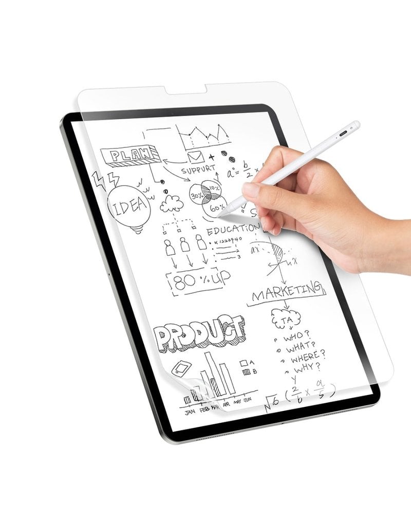 SWITCHEASY PAPERLIKE NOTE FOR IPAD 12.9" PRO (2018-2021) TRANSPARENT