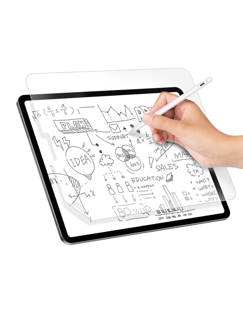 SWITCHEASY PAPERLIKE NOTE FOR IPAD 12.9" PRO (2018-2021) TRANSPARENT