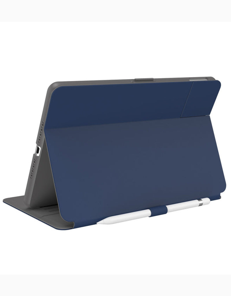 SPECK SPECK IPAD 10.2" 9TH / 8TH / 7TH GEN BALANCE FOLIO WITH MICROBAN - ARCADIA NAVY / MOODY GRAY