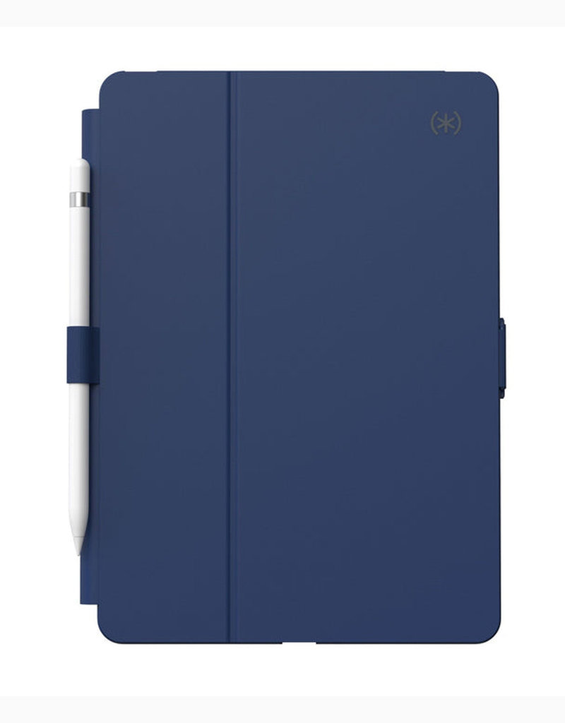 SPECK IPAD 10.2" 9TH / 8TH / 7TH GEN BALANCE FOLIO WITH MICROBAN - ARCADIA NAVY / MOODY GRAY