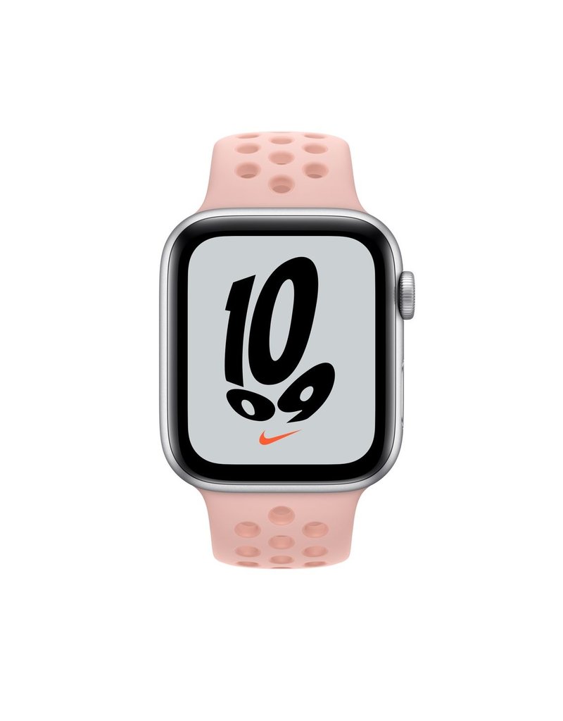 APPLE WATCH BAND FOR SERIES 7 W/NIKE SPORT BAND 41MM PINK OXFORD / ROSE  WHISPER - 12th Man Technology