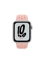 APPLE APPLE WATCH BAND FOR SERIES 7 W/NIKE SPORT BAND 45MM PINK OXFORD / ROSE WHISPER