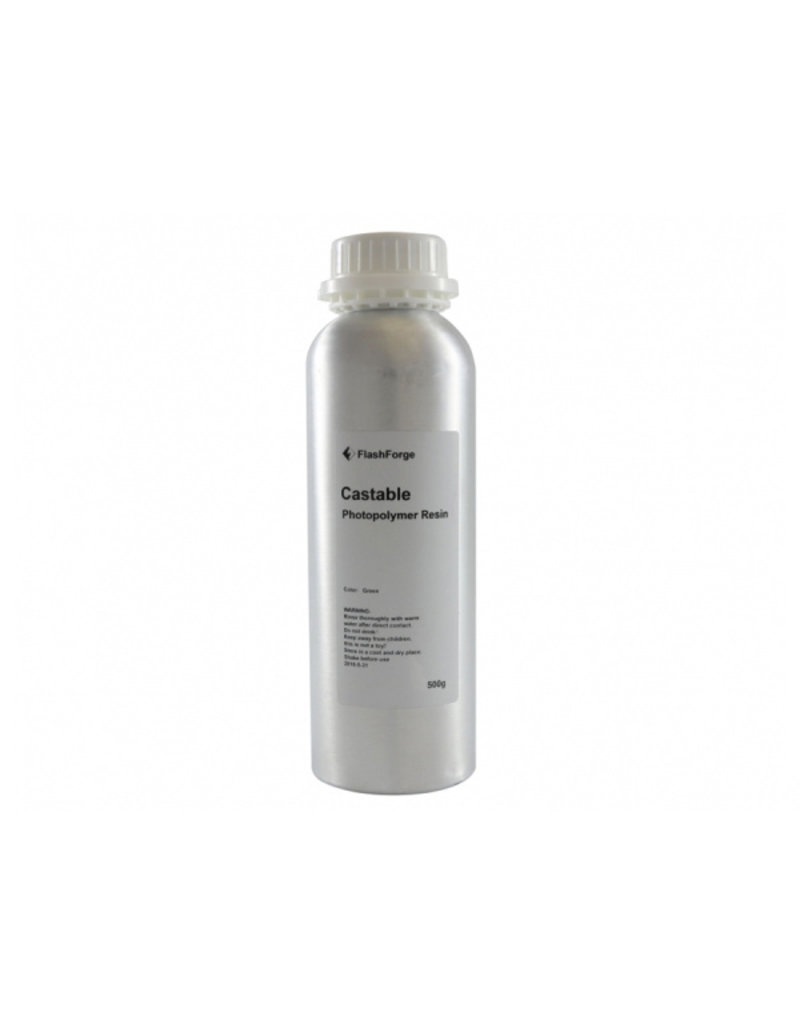 FLASHFORGE CASTABLE RESIN STANDARD GREEN 1 LITER