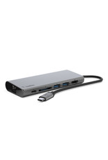 BELKIN USB-C MULTIMEDIA HUB+ POWER SPACE GRAY