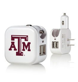 KEYSCAPER TEXAS A&M AGGIES INSIGNIA 2-IN-1 CHARGER
