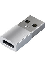 SATECHI SATECHI ALUMINUM TYPE-A TO TYPE-C ADAPTER SILVER