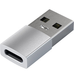 SATECHI ALUMINUM TYPE-A TO TYPE-C ADAPTER SILVER