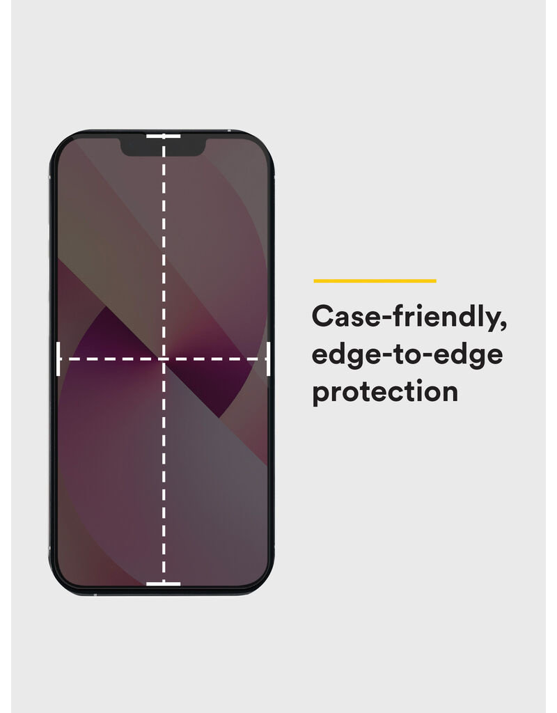 BODYGUARDZ PURE 3 PRIVACY SCREEN PROTECTOR IPHONE 14 PRO CLEAR