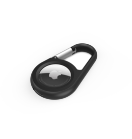 BELKIN BELKIN SECURE HOLDER WITH CARABINER FOR AIRTAG-BLACK