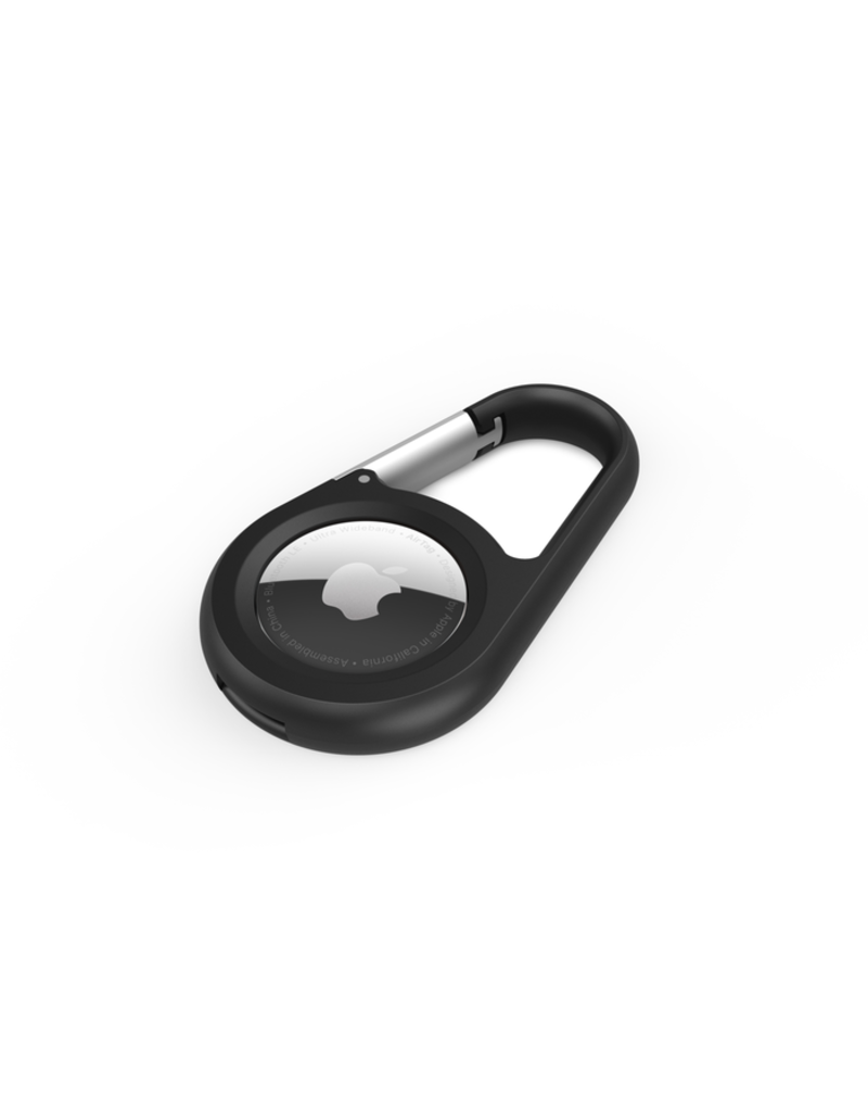 BELKIN SECURE HOLDER WITH CARABINER FOR AIRTAG-BLACK