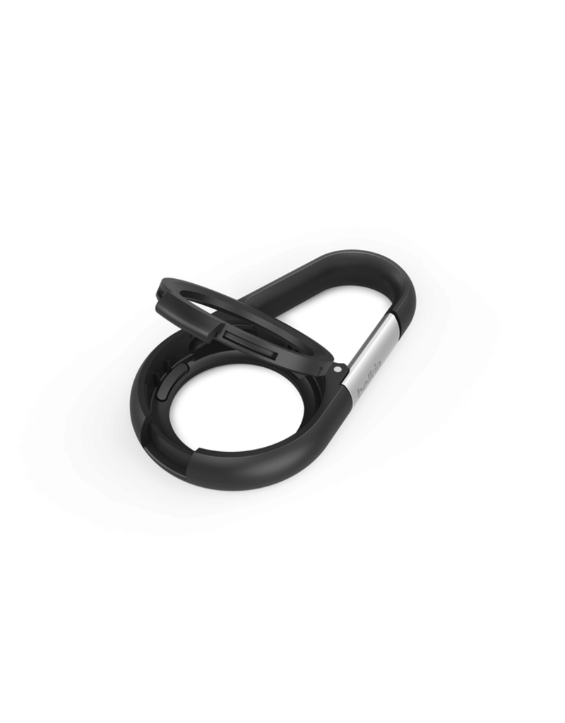 BELKIN SECURE HOLDER WITH CARABINER FOR AIRTAG-BLACK
