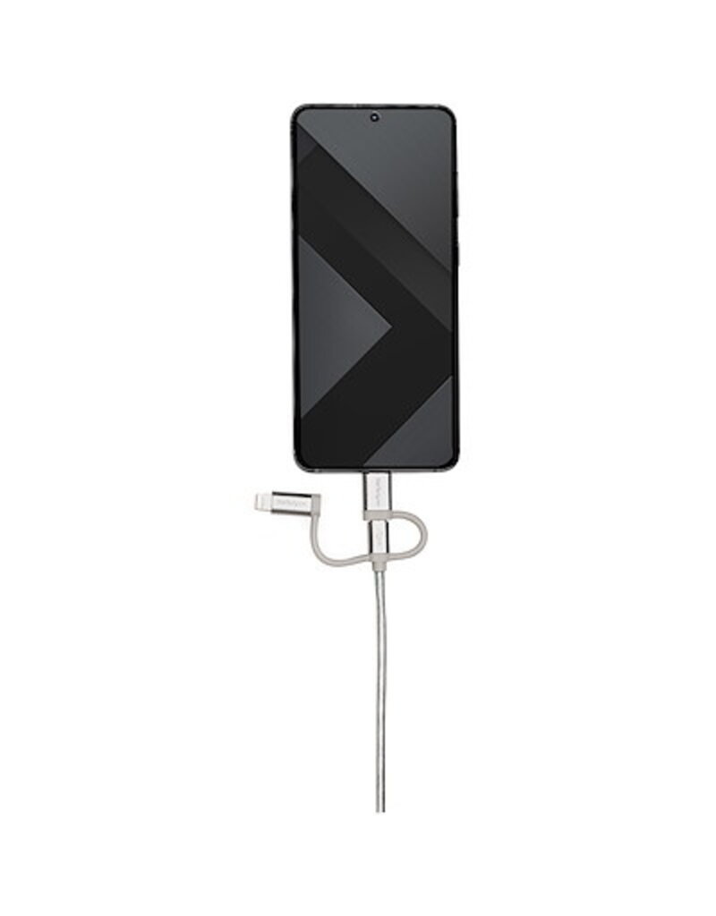 STARTECH LIGHTNING / USB-C TO MICRO-USB TO USB CABLE 1M