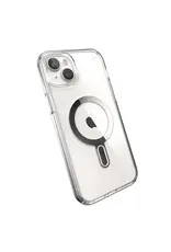 SPECK SPECK IPHONE 15 PLUS PRESIDIO CLR CLEAR/CLEAR/CHROME FINISH/SERENE SILVER