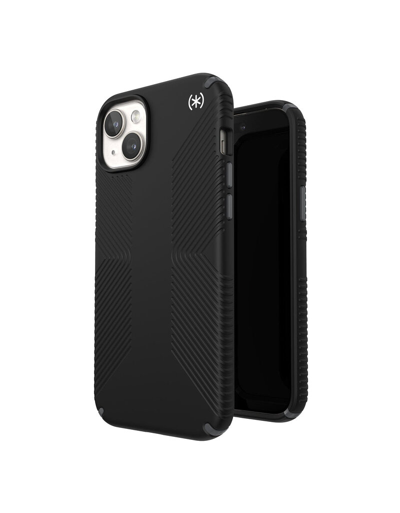 SPECK SPECK IPHONE 15 PLUS PRESIDIO2 GRIP BLACK / SLATE GREY / WHITE