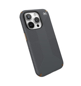 SPECK SPECK IPHONE 15 PRO PRESIDIO2 GRIP CHARCOAL GREY/ COOL BRONZE / WHITE