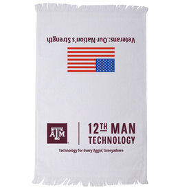EXCLUSIVE 12TH MAN TECHNOLOGY RALLY TOWEL VETERAN
