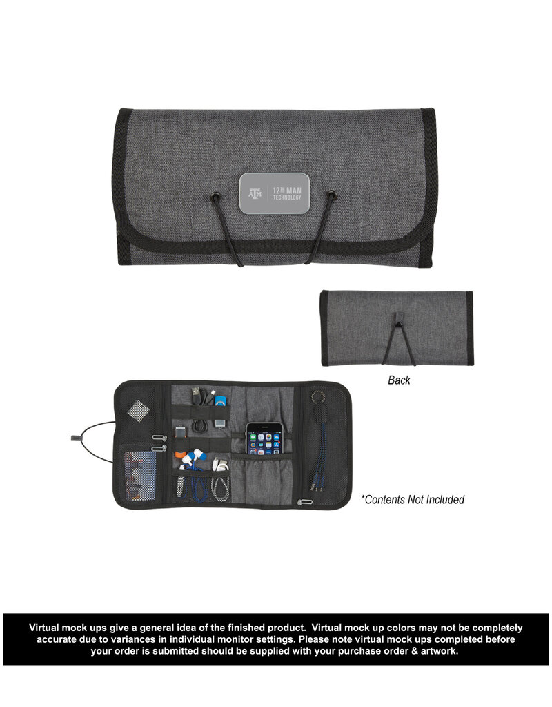 EXCLUSIVE 12TH MAN TECH ACCESSORY ORGANIZER CASE