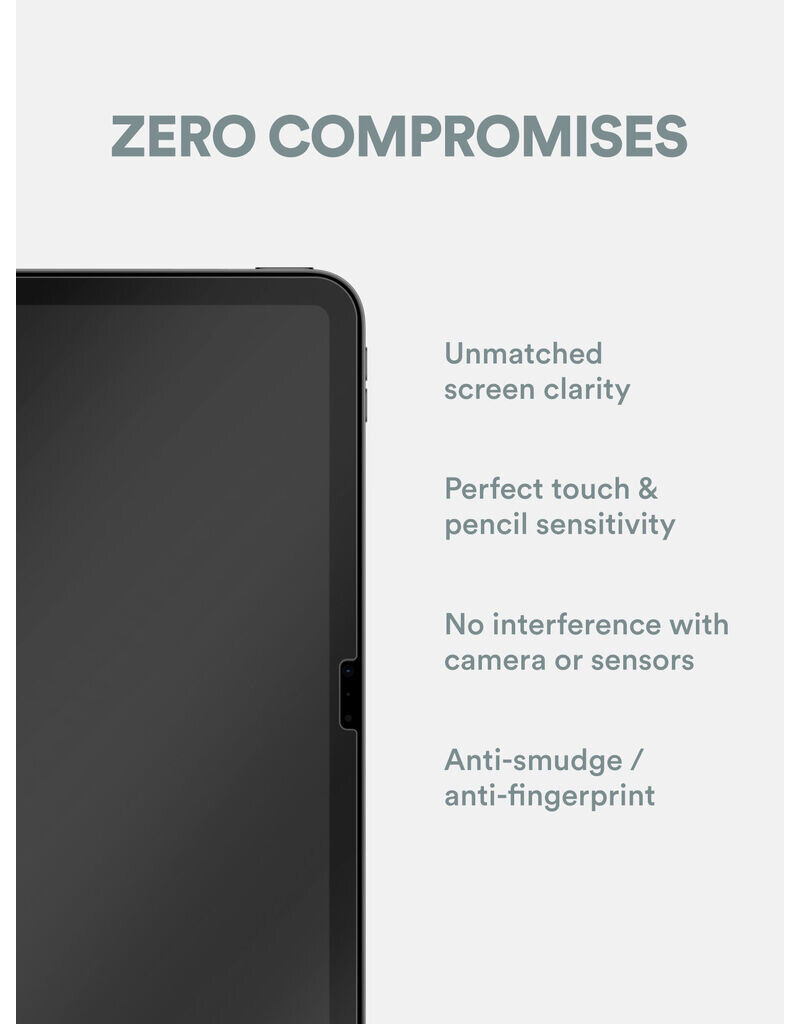 BODYGUARDZ PURE 3 SCREEN PROTECTOR FOR IPAD AIR 2024