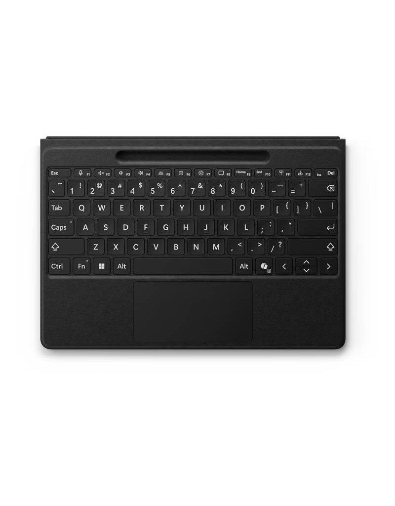 MICROSOFT MICROSOFT PRO FLEX KEYBOARD WITH PEN STORAGE/BOLD KEYSET, BLACK