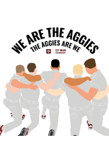 EXCLUSIVE 12TH MAN TECHNOLOGY STICKER - AGGIES ARE WE