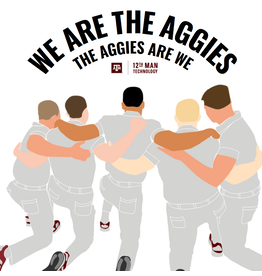 EXCLUSIVE 12TH MAN TECHNOLOGY STICKER - AGGIES ARE WE