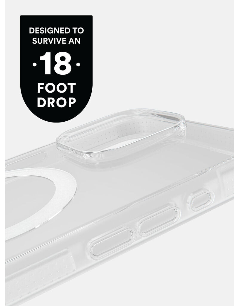 BODYGUARDZ ACE PRO WITH MAGSAFE, 16 PRO MAX- CLEAR/WHITE
