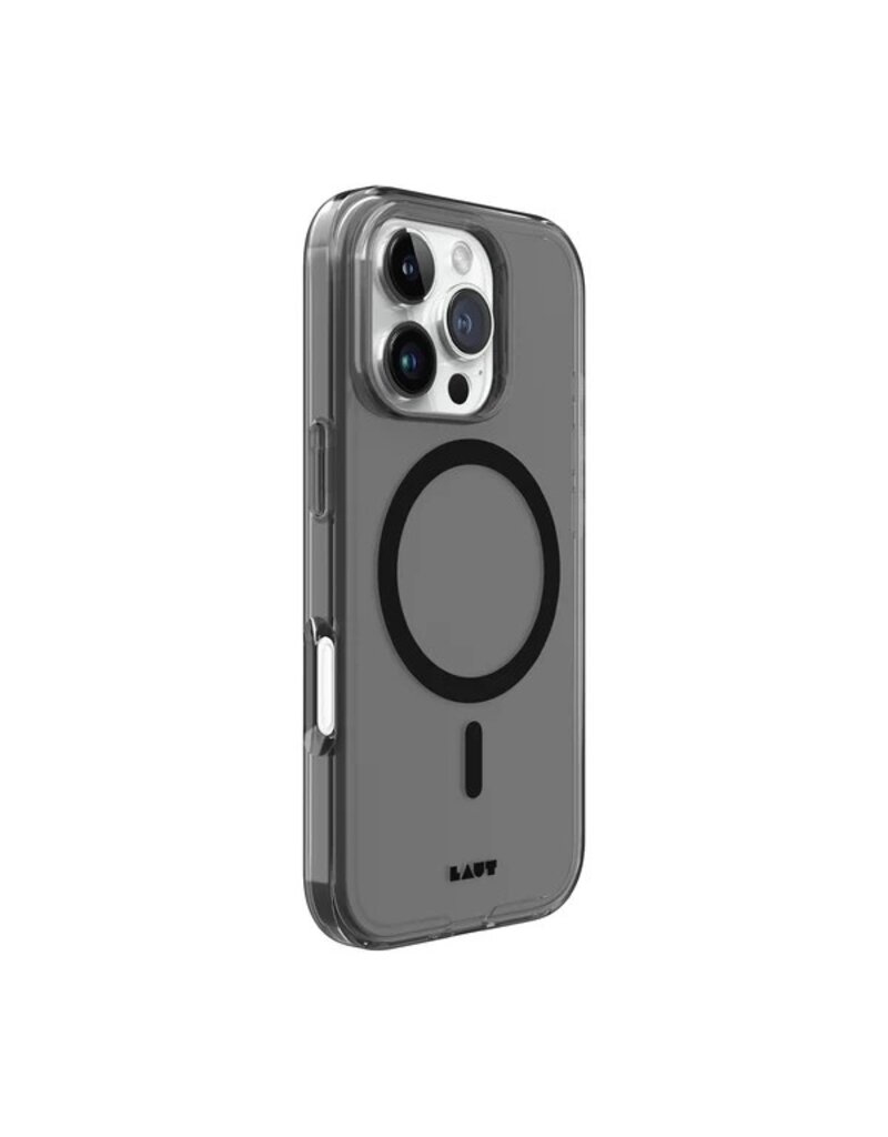 LAUT CRYSTAL-M FOR IPHONE 16 PRO - BLACK CRYSTAL