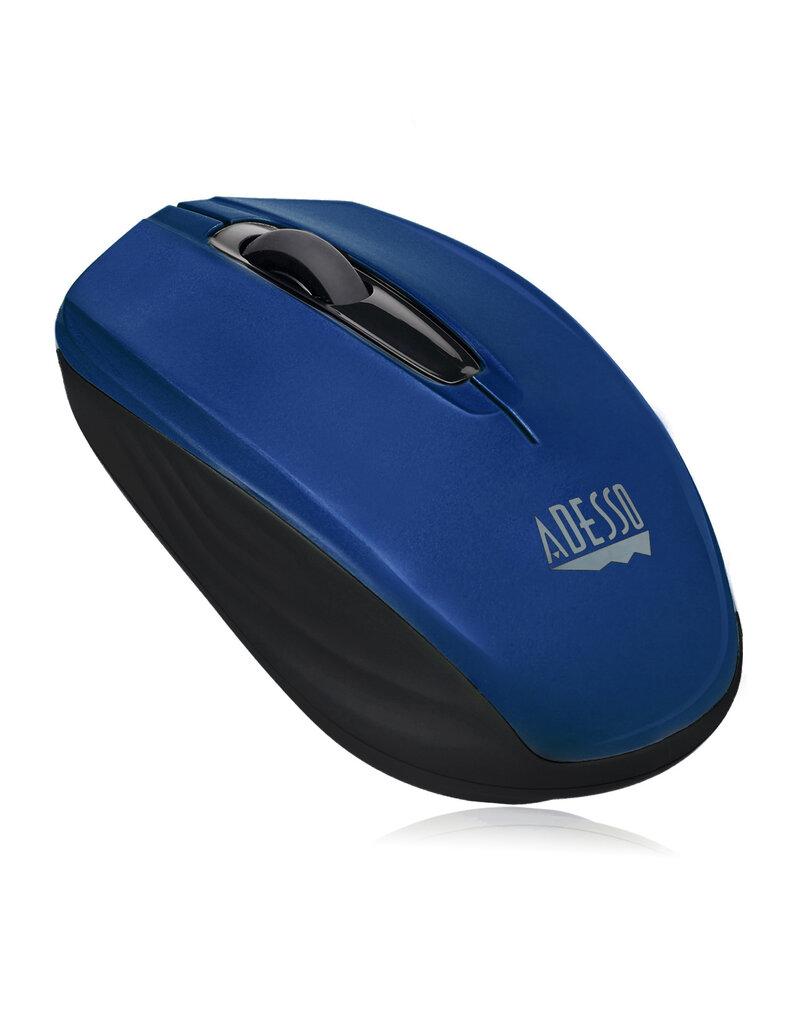 ADESSO 2.4GHZ WIRELESS MINI OPTICAL MOUSE BLUE