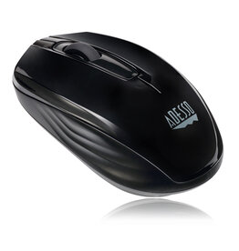 ADESSO 2.4GHZ WIRELESS MINI MOUSE BLACK