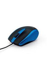 VERBATIM CORDED NOTEBOOK OPTICAL MOUSE BLUE