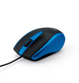 VERBATIM CORDED NOTEBOOK OPTICAL MOUSE BLUE