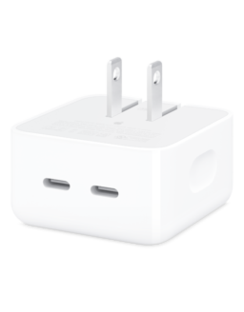 APPLE APPLE 35W DUAL USB-C COMPACT POWER ADAPTER