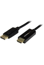 STARTECH DISPLAYPORT TO HDMI CABLE-4K (6.5FT)