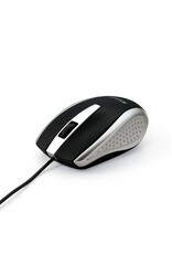 VERBATIM CORDED OPTICAL MOUSE SILVER