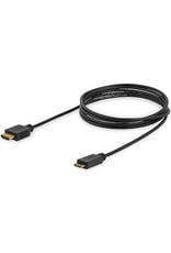 STARTECH HIGHSPEED MINI HDMI TO HDMI CABLE WITH ETHERNET 6FT