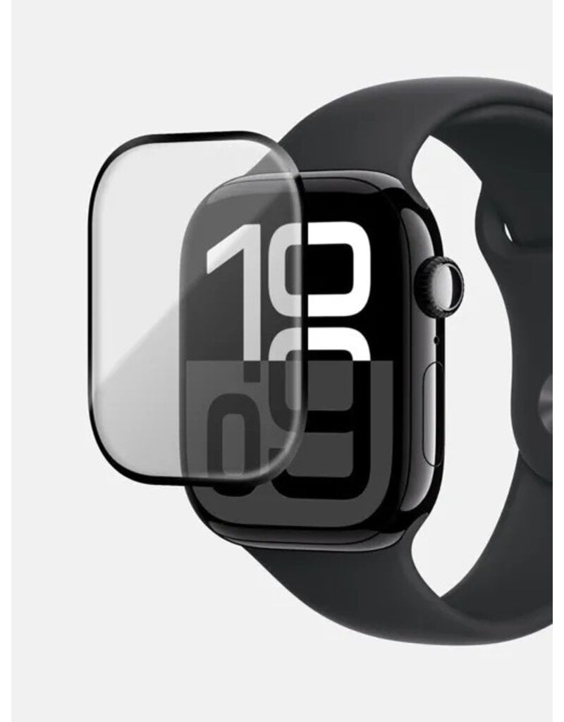 BODYGUARDZ APPLE WATCH SERIES 10 PRTX SCREEN PROTECTOR WITH SHATTERPROOF SYNTHETIC GLASS