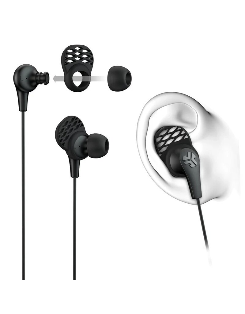JLAB JBUDS PRO WIRED EARBUDS-BLACK