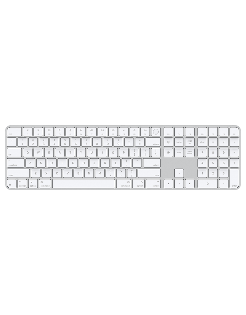 APPLE MAGIC KEYBOARD W/ TOUCH ID AND NUMERIC KEYPAD FOR MAC COMPUTERS WITH APPLE SILICON