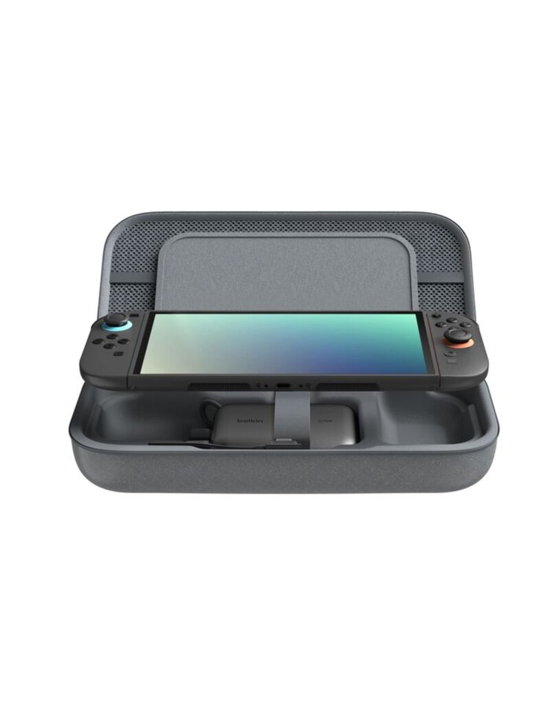 BELKIN CHARGING CASE NINTENDO GAMING CONSOLE - CHARCOAL