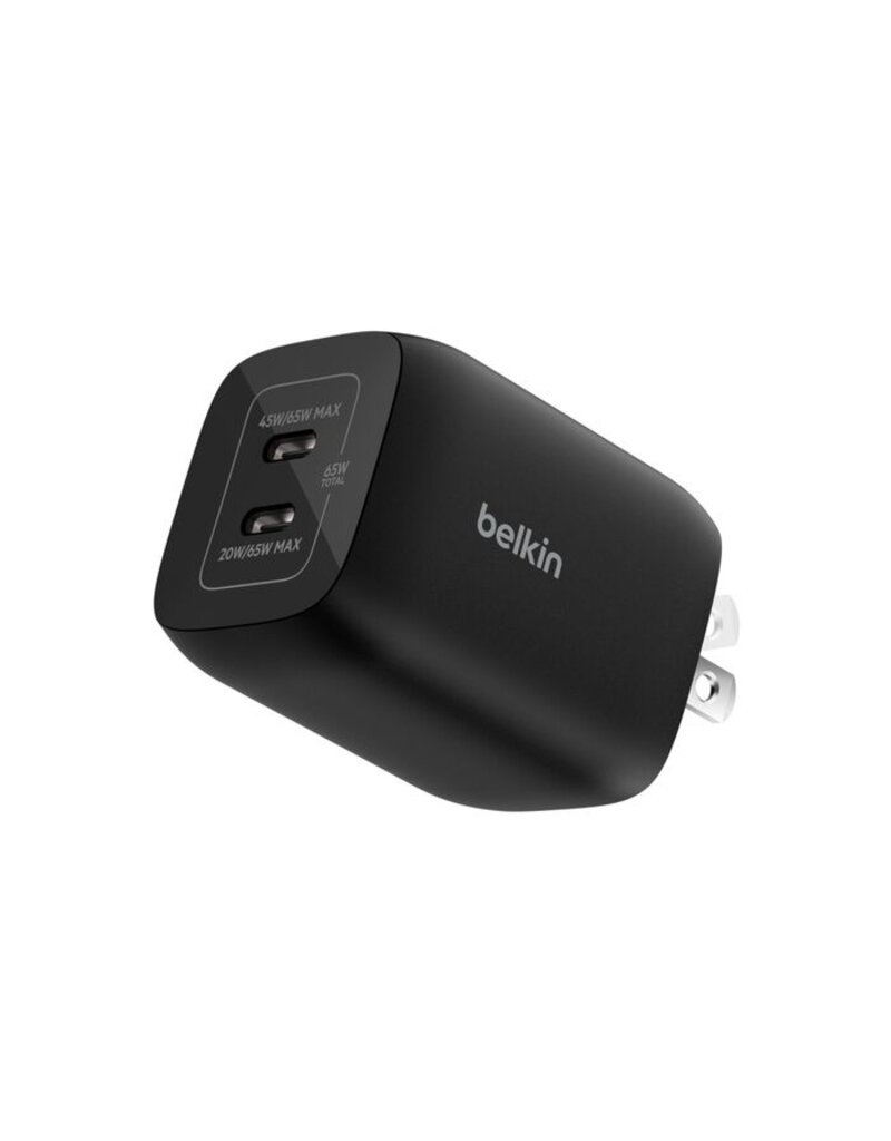 BELKIN DUAL USB-C WALL CHARGER 65W FOR SWITCH 2