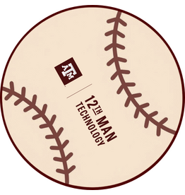 EXCLUSIVE 12TH MAN TECHNOLOGY STICKER - BASEBALL