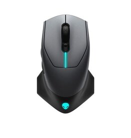 DELL DELL ALIENWARE WIRED/WIRELESS GAMING MOUSE DARK SIDE OF THE MOON