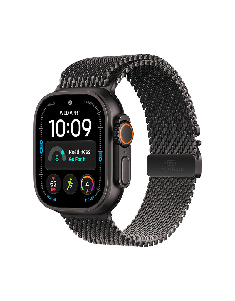 APPLE APPLE WATCH ULTRA 4 GPS + CELL 49MM BLACK TITANIUM CASE