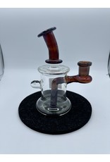 Boro Beans Amber Purple Accent Jammer with Opal