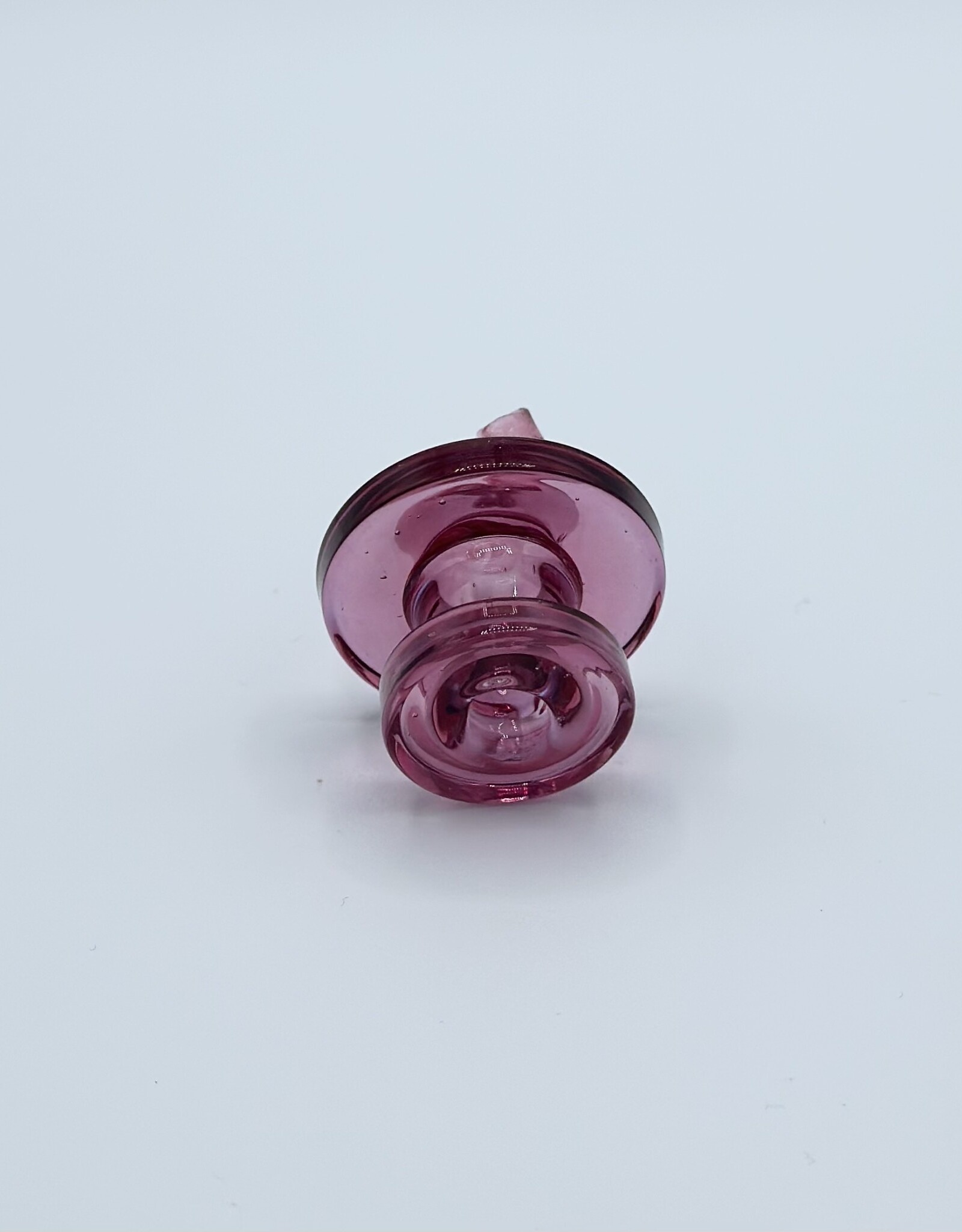 Vigil Glass Vigil Glass Karma Spinner Cap w/ clear pearls