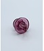 Vigil Glass Vigil Glass Karma Spinner Cap w/ clear pearls
