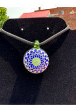 Olour Glass Olour Dot Stack Pendant Haterade/Cobalt