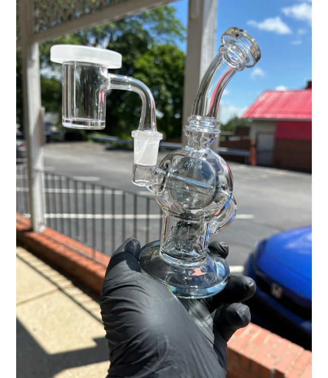 Bear Quartz Sphere Box