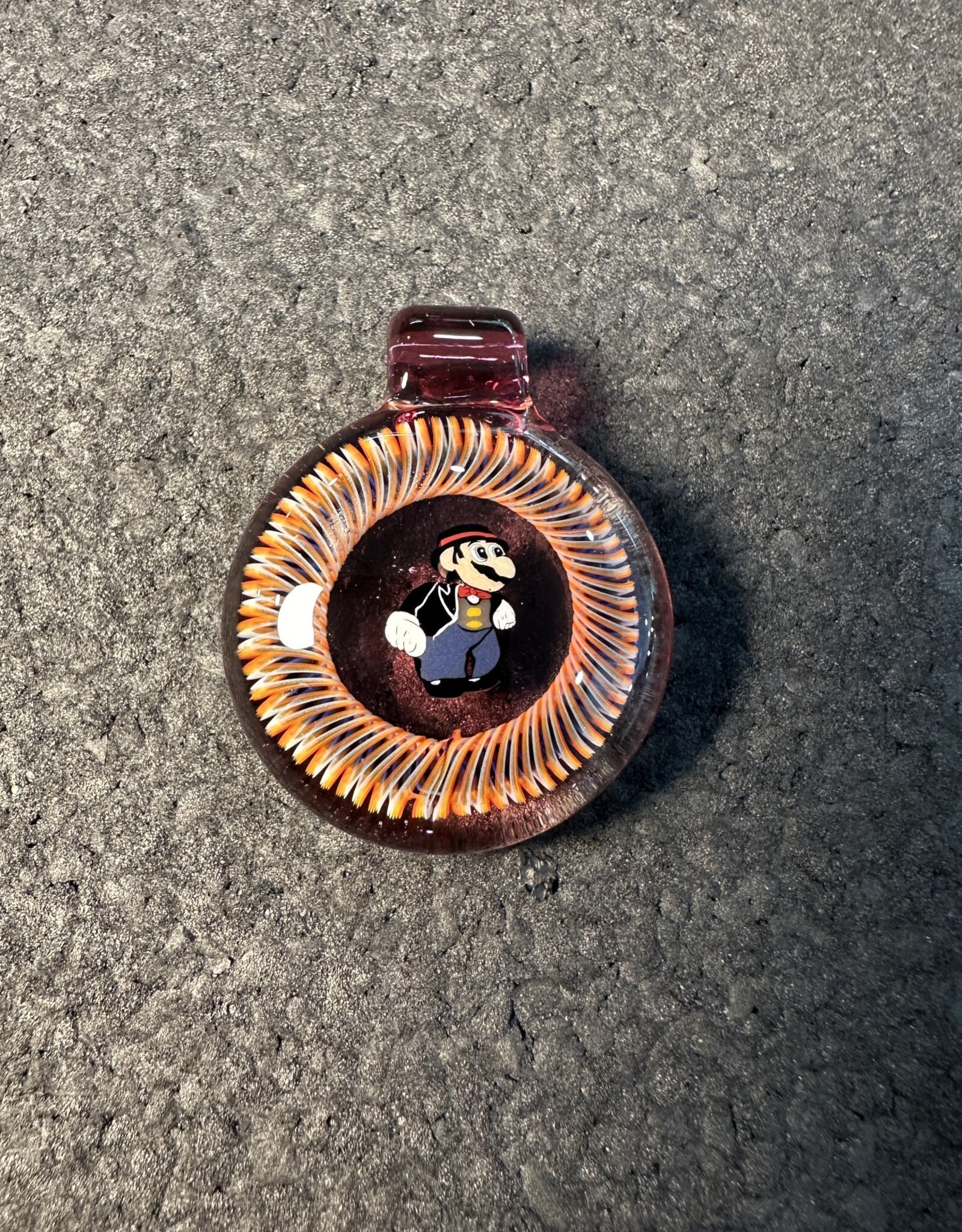 Micros Workshop Tuxedo Mario Pendant